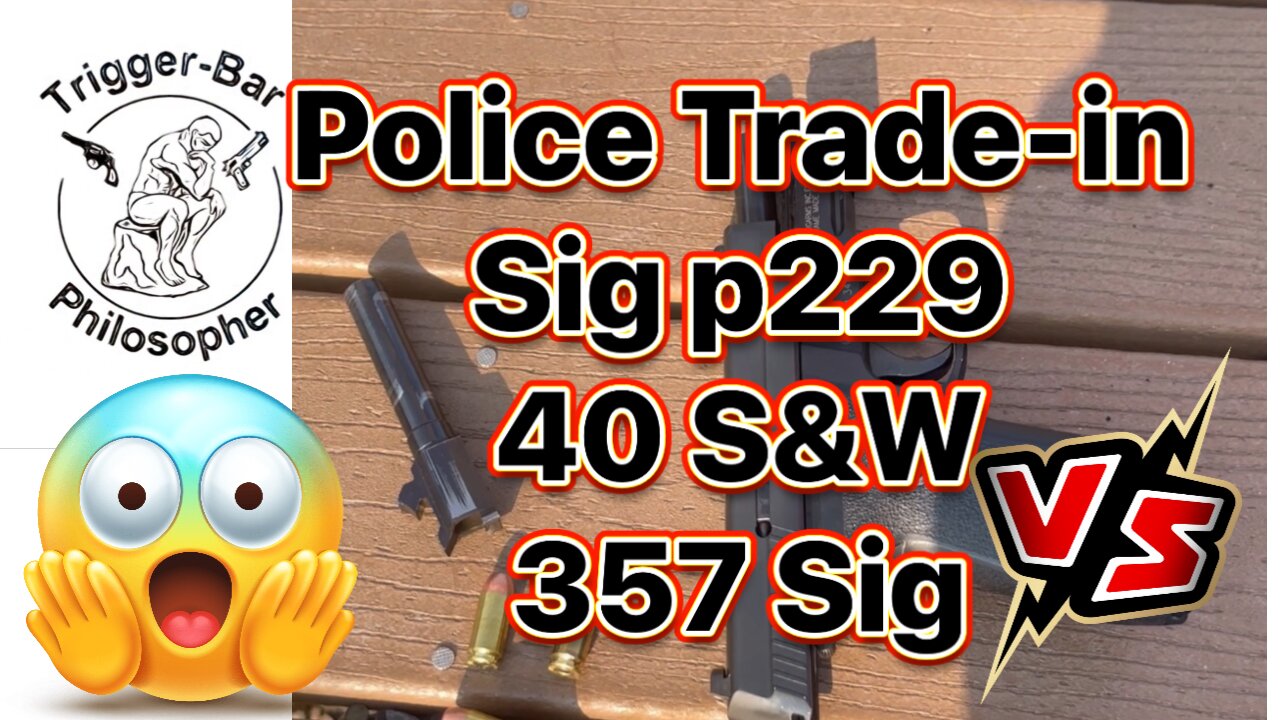 Police Trade-in Sig P229 40 S&W & 357 Sig