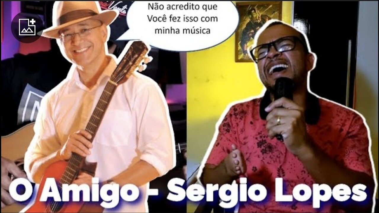 Sérgio Lopes - O Amigo (#cover #youtube - Darlei_Delfino) feat. música pra geral