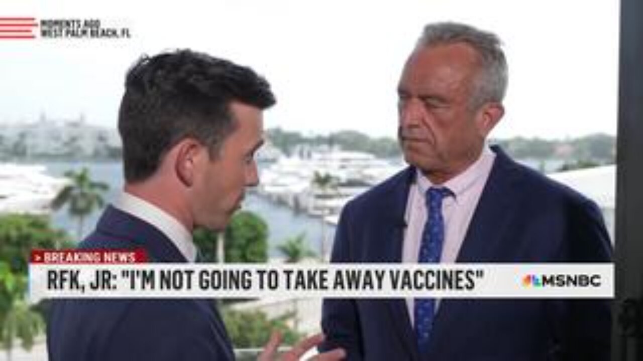 RFK Jr: "I think fluoride is on its way out. I think the faster it goes out the better".