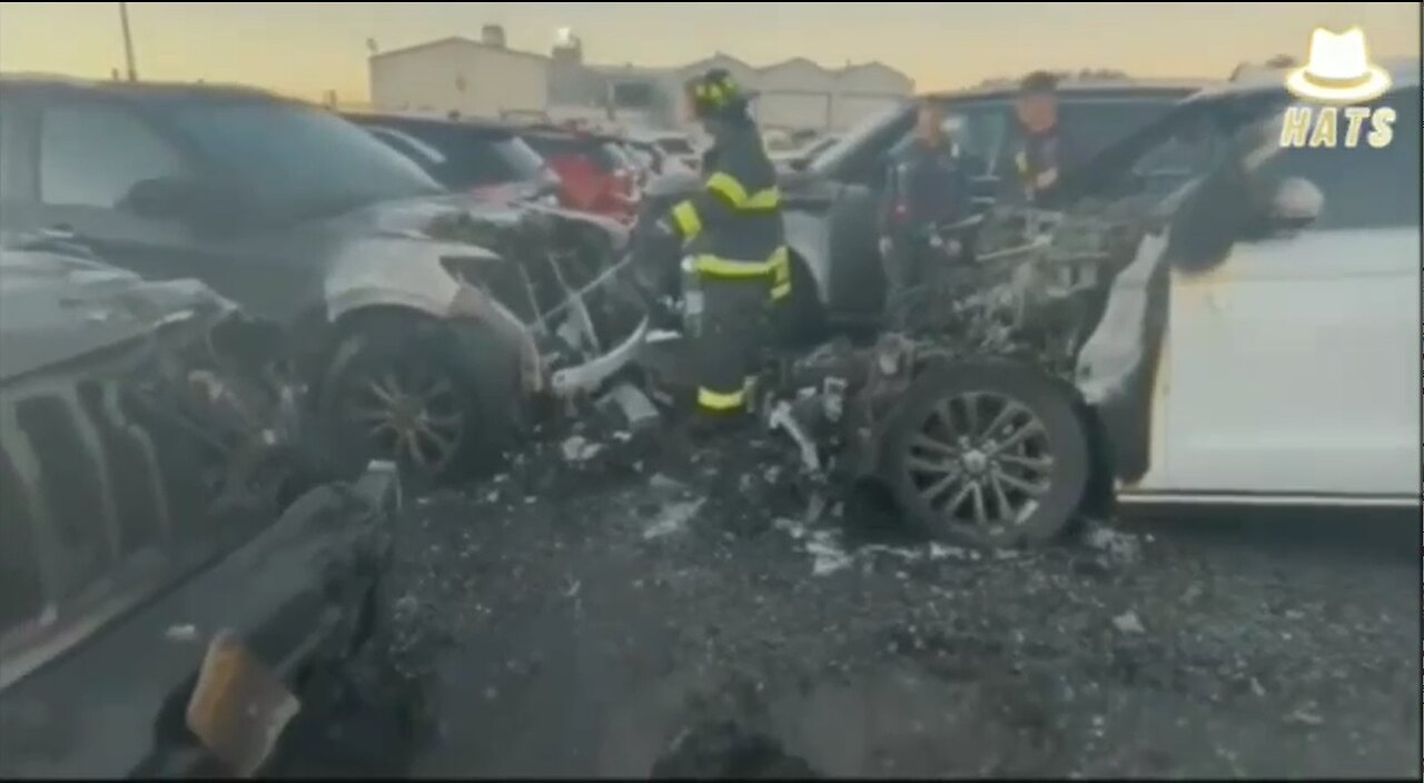 Biden's Secret Service rental vehicles all burst into flames right after he left Nantucket.