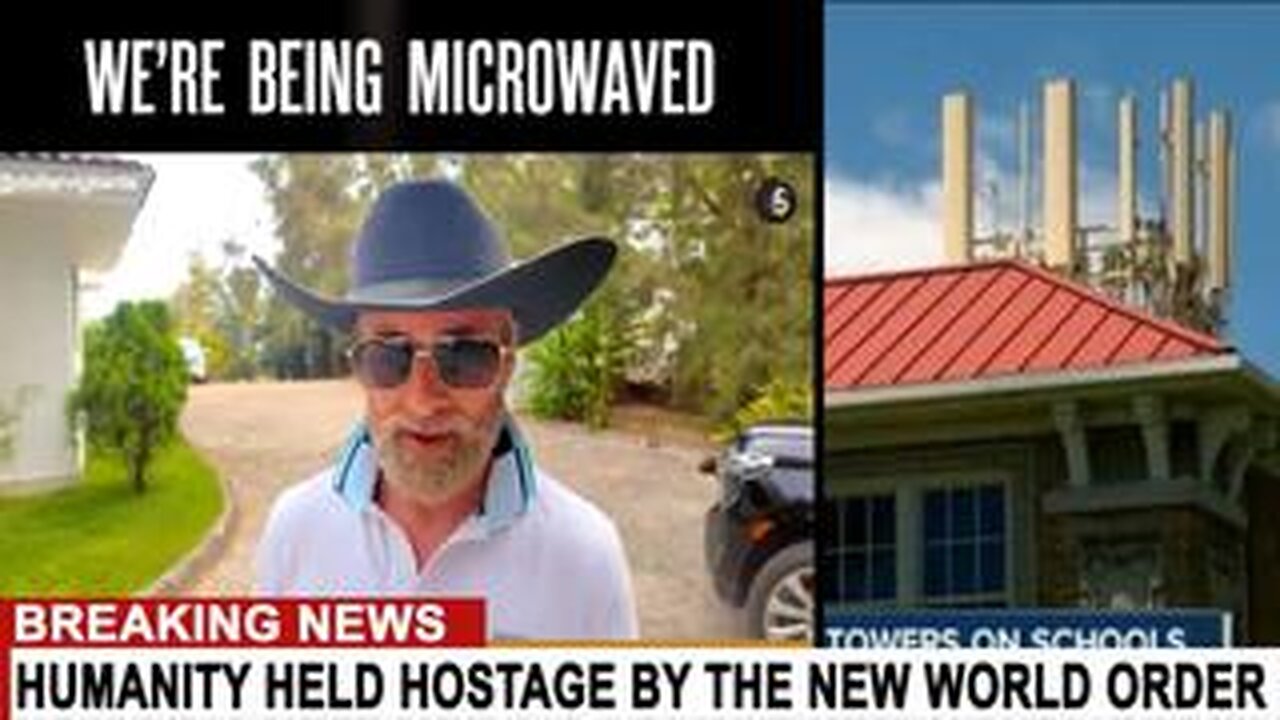 THEY'RE MICR0WAVING EVERYBODY WHILE THEY SLEEP...