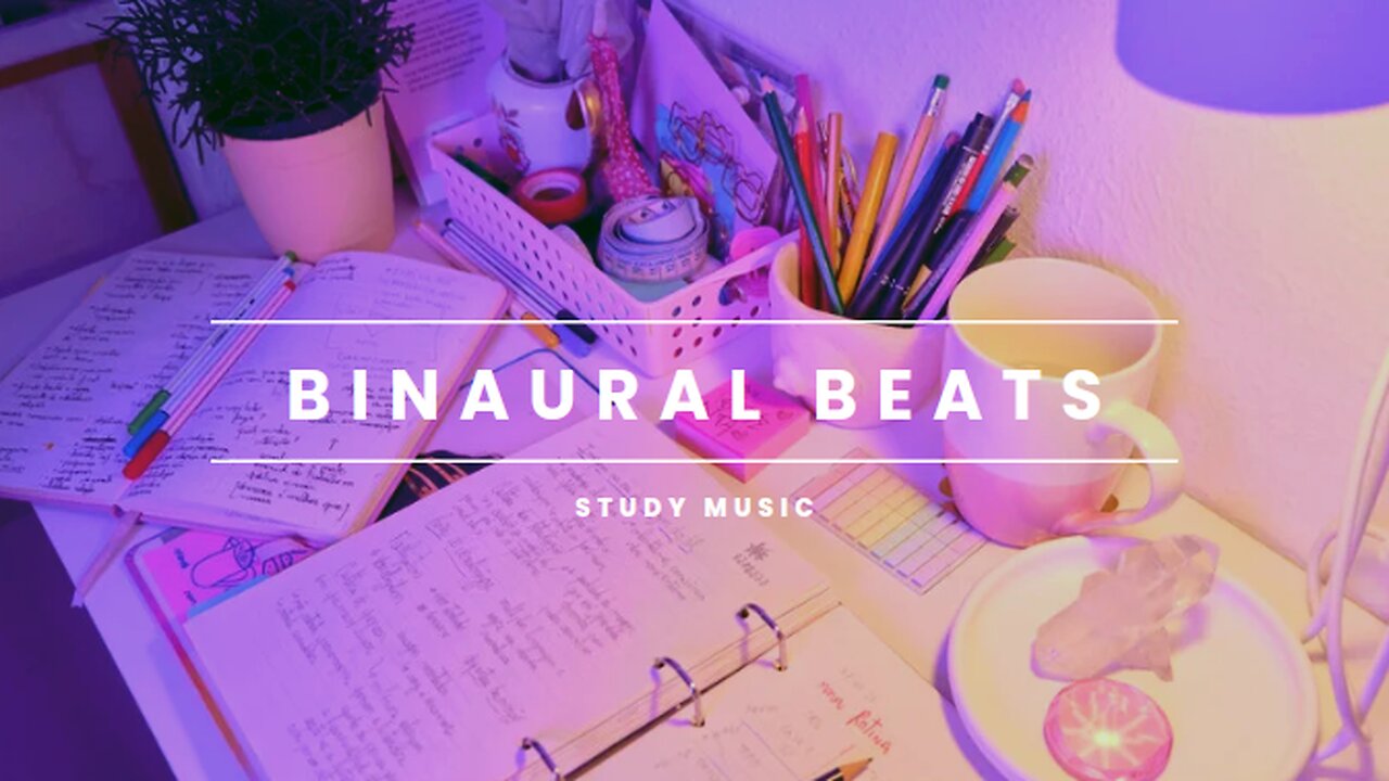 Study Music, Binaural Beats 40hz