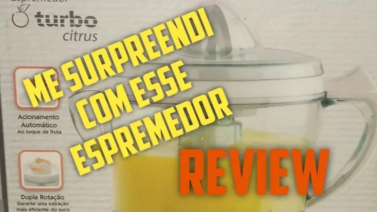 ESPREMEDOR MONDIAL / MODELO TURBO CITRUS / REVIEW