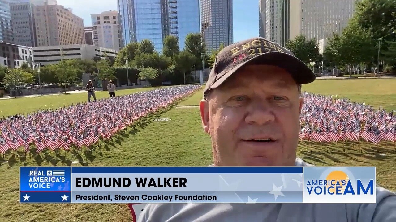 Edmund Walker shares the history of the Flags of Remembrance