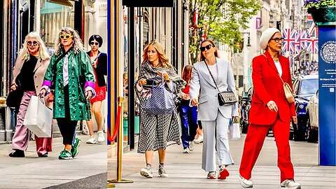 Beautiful Street Style in London. Street Fashion Trends. Winter 2024.
