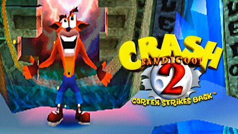 CRASH BANDICOOT 2 CORTEX STRIKES BACK (PS1) #5 - Bear It & Crash Crush! (Dublado em PT-BR)
