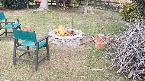 the fire pit