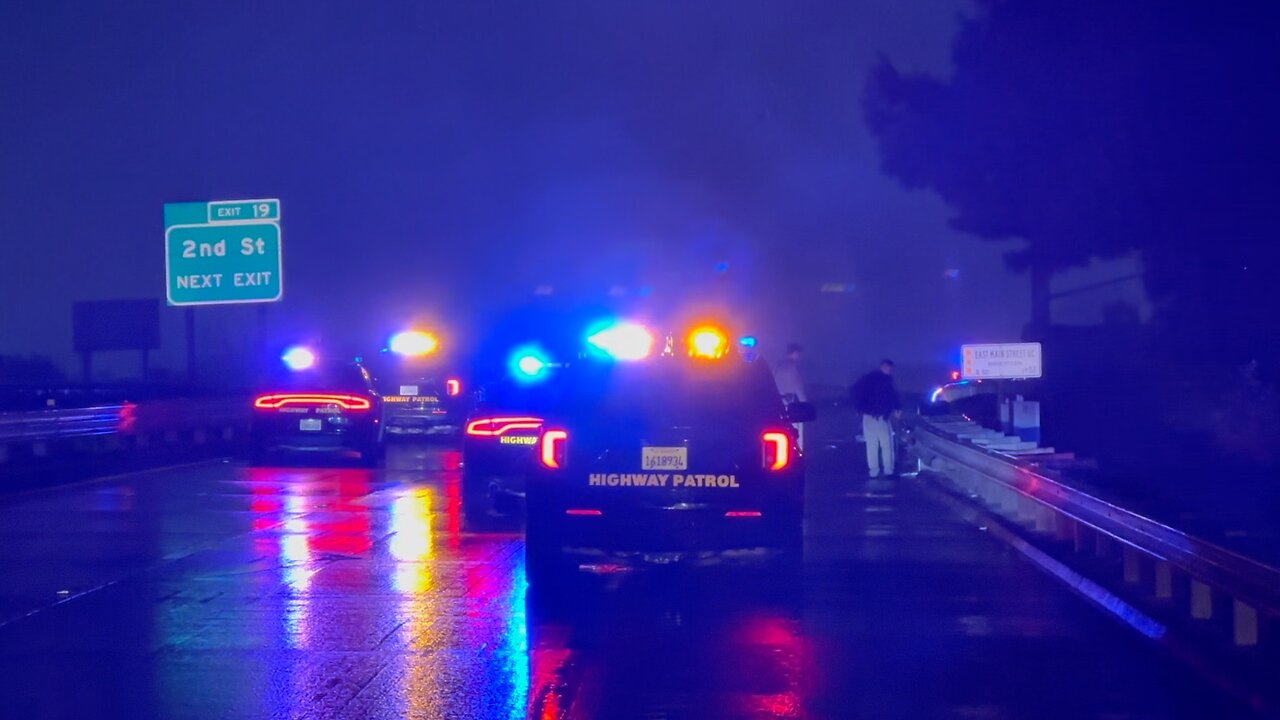 Pedestrian Fatally Hit on Freeway