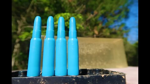 BLUE AMMO vs BALLISTICS GEL!!! 💥💥💥