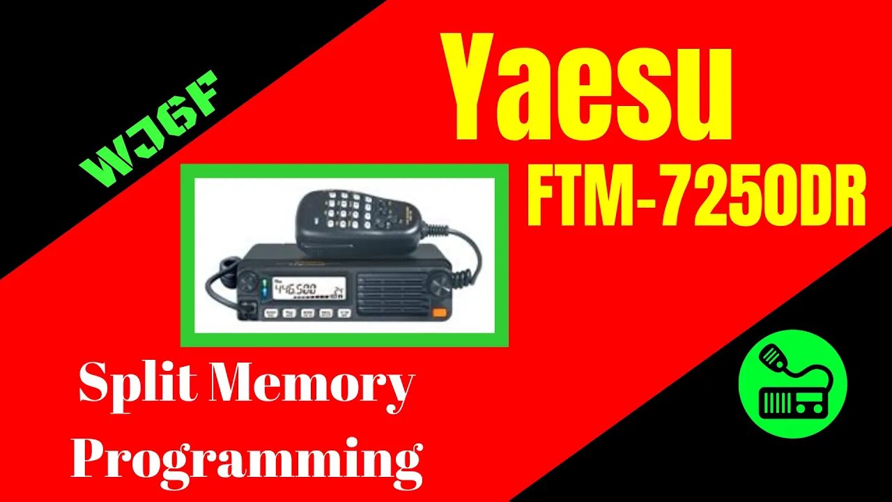 FTM-7250 Split Memory Programming