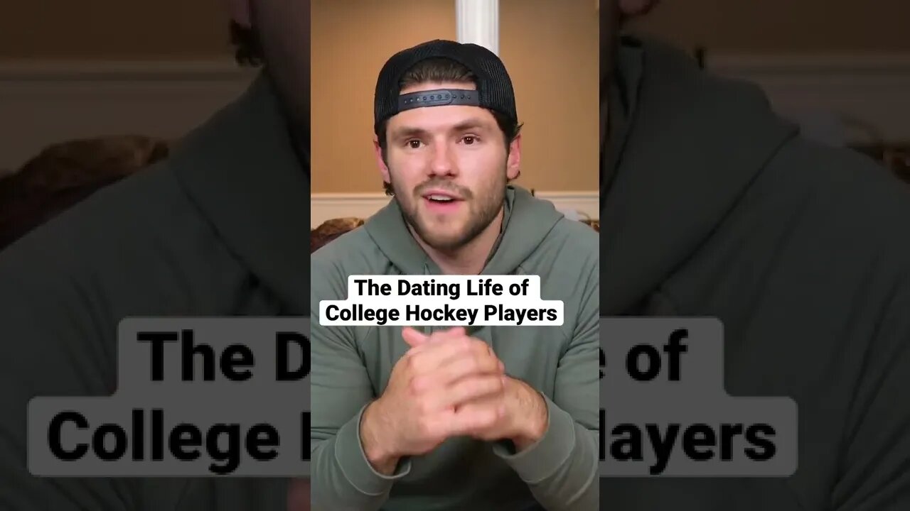 The Dating Life of College Hockey Players #comedyshorts #hockey #collegehockey