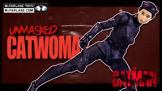 McFarlane Toys DC Multiverse The Batman Catwoman Unmasked Figure @The Review Spot