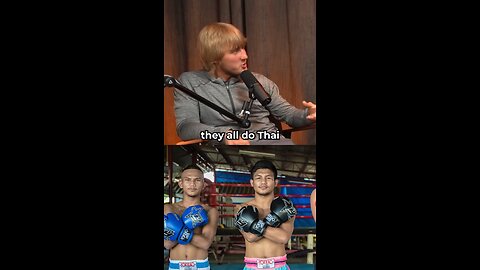 Paddy on Muay Thai fighters