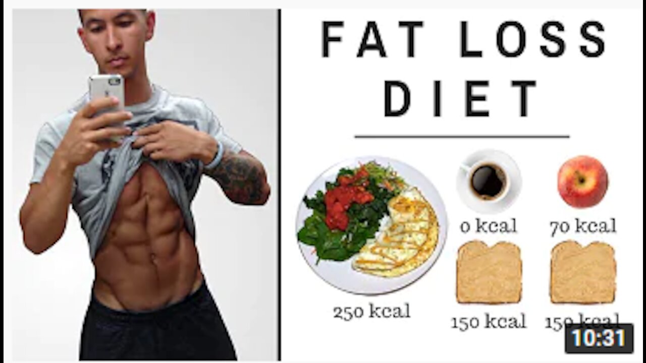 The Best Science-Based Diet for Fat Loss (ALL MEALS SHOWN!)