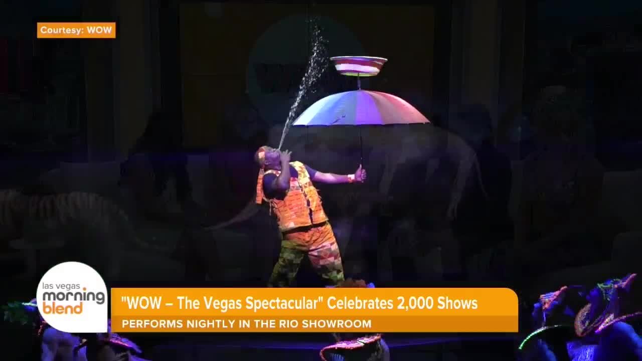 'WOW - The Vegas Spectacular' Celebrates 2000th Show