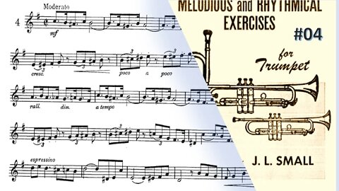 🎺🎺🎺 [TRUMPET ETUDE] Small 27 Melodical and Rhythmical exerc. forTrumpet- #04 por Helder Passinho Jr.