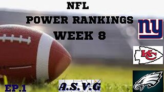 NFL POWER RANKINGS EP.1