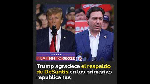DeSantis pone fin a sus aspiraciones presidenciales y apoya a Trump