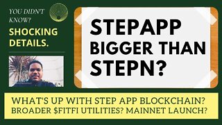 What's Up With Step App Blockchain? Broader $FITFI Utilities? Mainnet Launch?