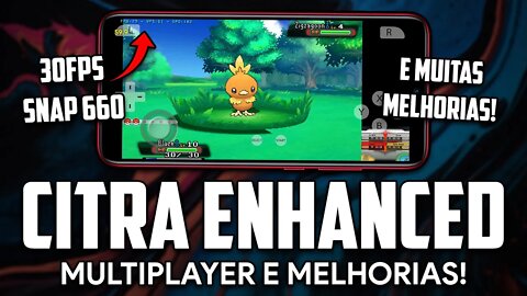 CITRA ENHANCED v2.1.0 | MULTIPLAYER ADICIONADO E MELHORIAS EM ANDROID FRACO! | Citra Enhanced APK