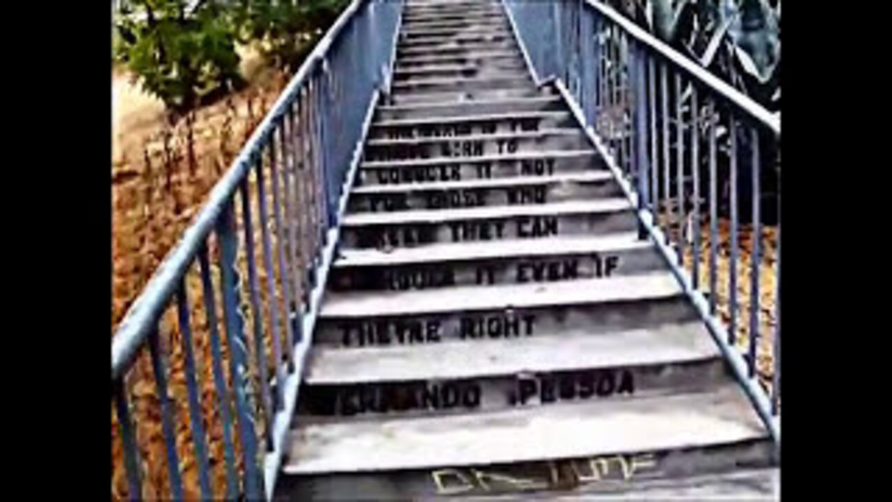 Echo Park stairs Los Angeles California