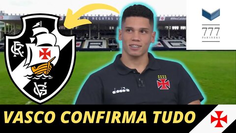 🚨💥 BOMBA 🚨💥 RETORNO CONFIRMADO NOTICIA DO VASCO