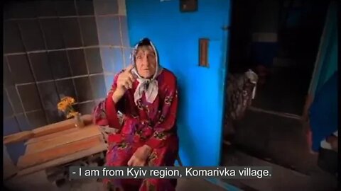 🇺🇦GraphicWar18+🔥Mariupol Grandma Lives in Hallway Due to Ruski-Nazi's - Glory to Ukraine(subtitles)