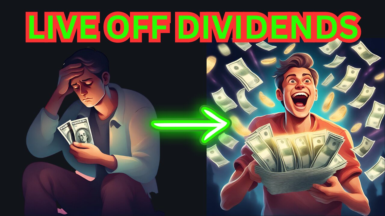 The Fastest Way You Can Live Off Dividends! ($2900 / month)