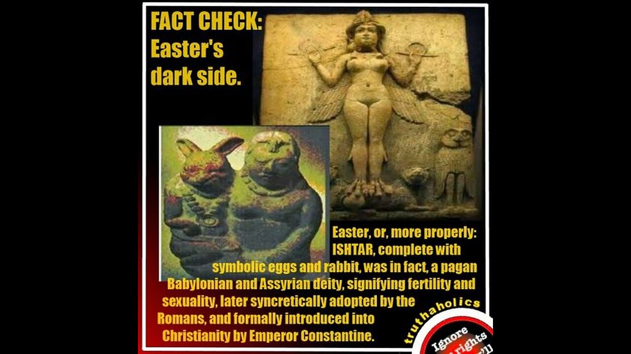 🐰 Easter is a Pagan Holiday (MASS DECEPTION)