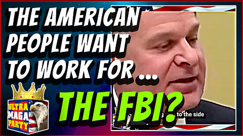 CHRIS WRAY, tries hard to paint the FBI as a revered institution