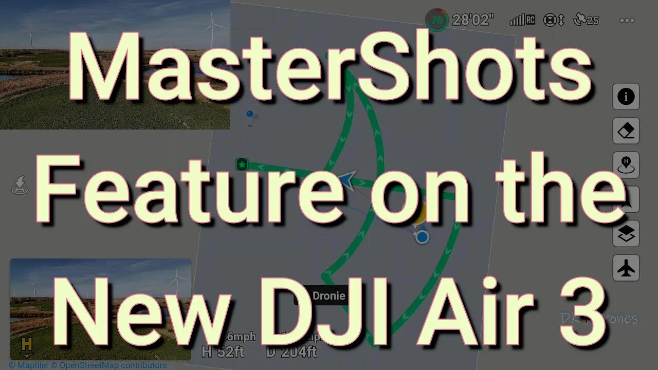 MasterShots Feature on the New DJI Air 3