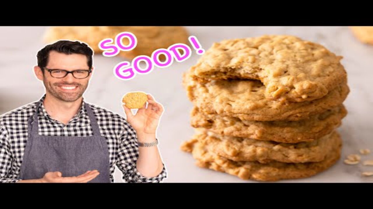 Peanut Butter Oatmeal Cookies with BRIAN!! | Preppy Kitchen