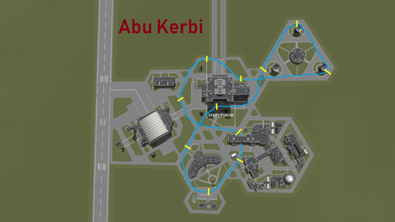 Kerbal space program : Races! - Abu Kerbi