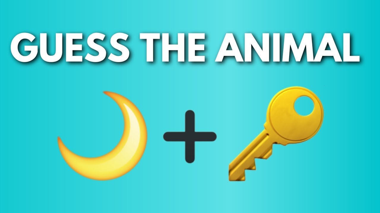 Guess The Animal By Emoji