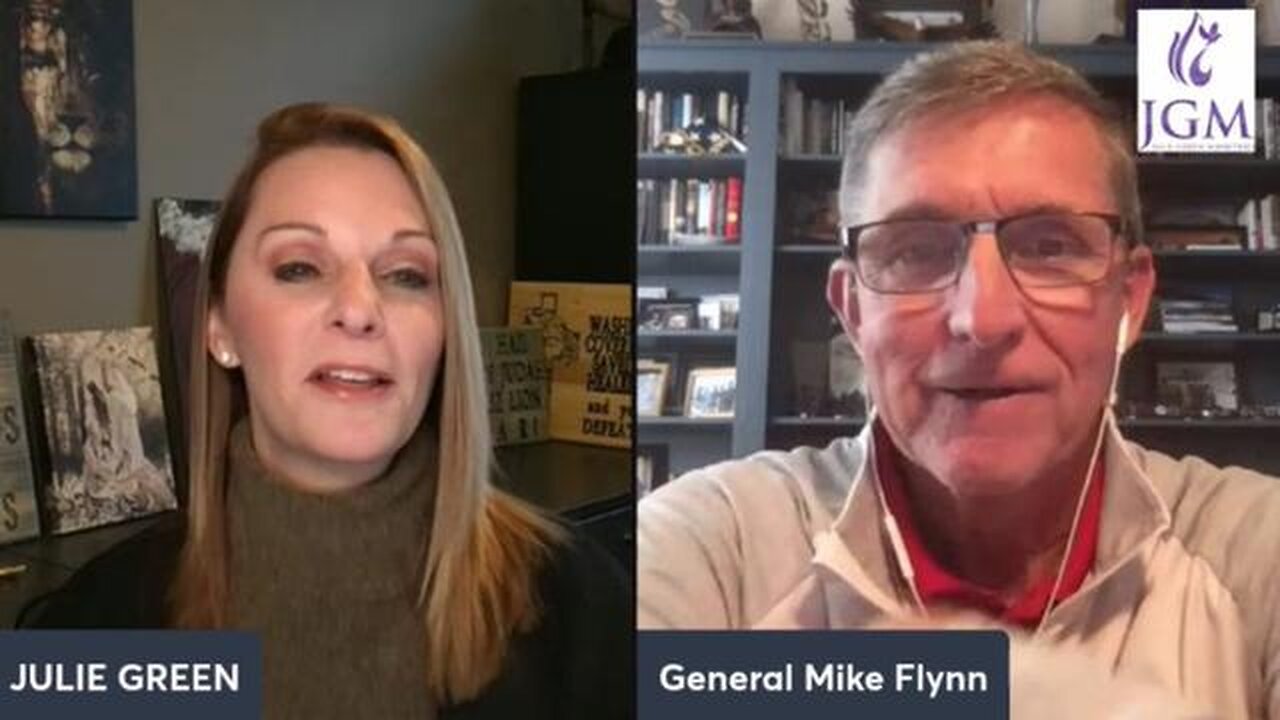 11.19.22 GENERAL FLYNN AND JULIE GREEN. GOD IS IN CONTROL