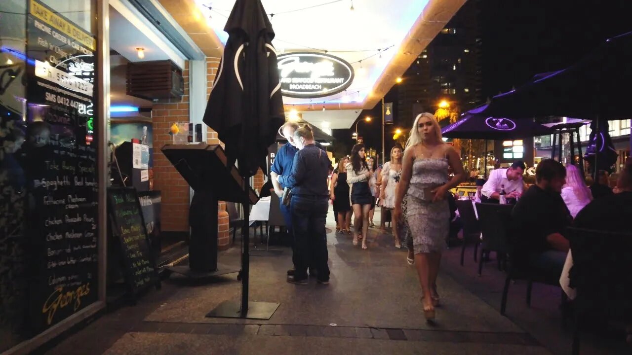 Gold Coast - Broadbeach at Night