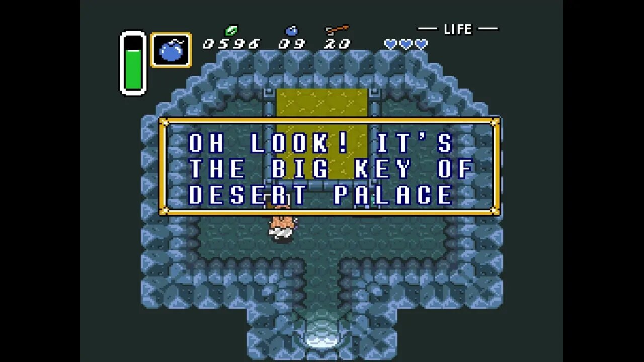 A Link To The Past Randomizer (ALTTPR) - Hard Boss/Entrance Shuffle Keysanity Pedestal