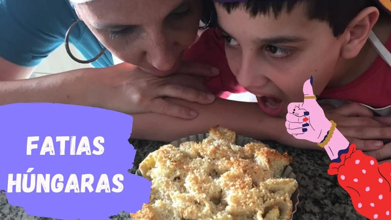 FATIAS HÚNGARAS (PÃO DOCE DE COCO) FEITA COM PÃO DE FORMA - MUITO FÁCIL E GOSTOSO