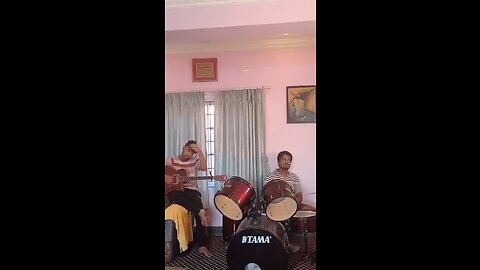 Drummm and guitar playback on nepali song