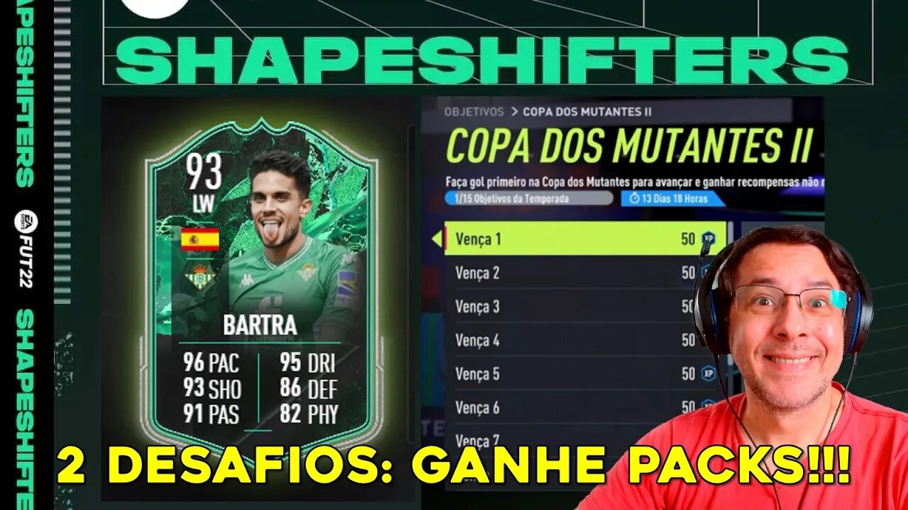 MARC BARTRA MUTANTE E COPA DOS MUTANTES II: FIFA OBJECTIVE SPECIALIST! Ep. #26 FIFA 22 - PS5