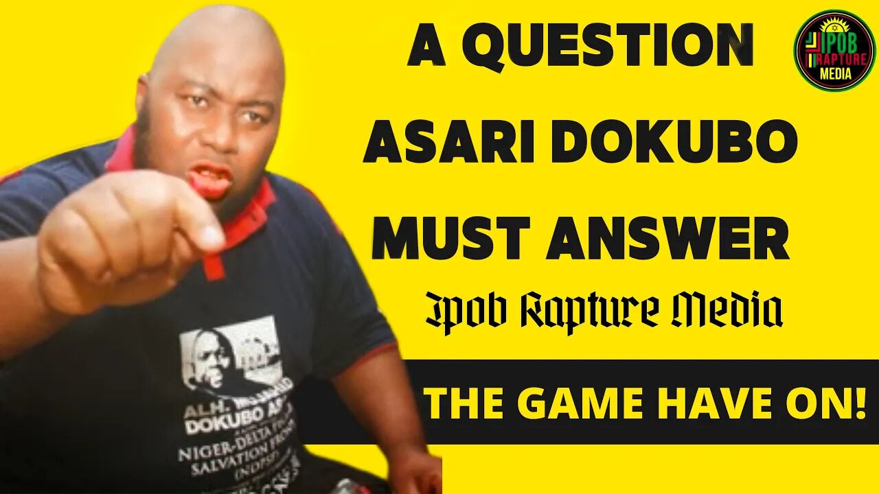 THE GAME IS ON! A Question Asari Must Answer.