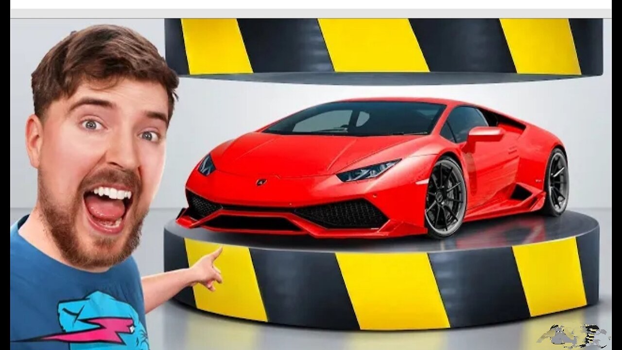 Hydraulic press VS Lamborghini