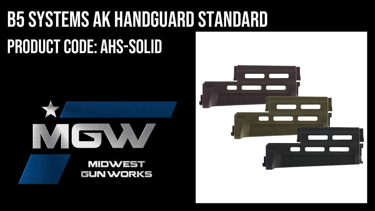 B5 Systems AK Handguard Standard - AHS-SOLID