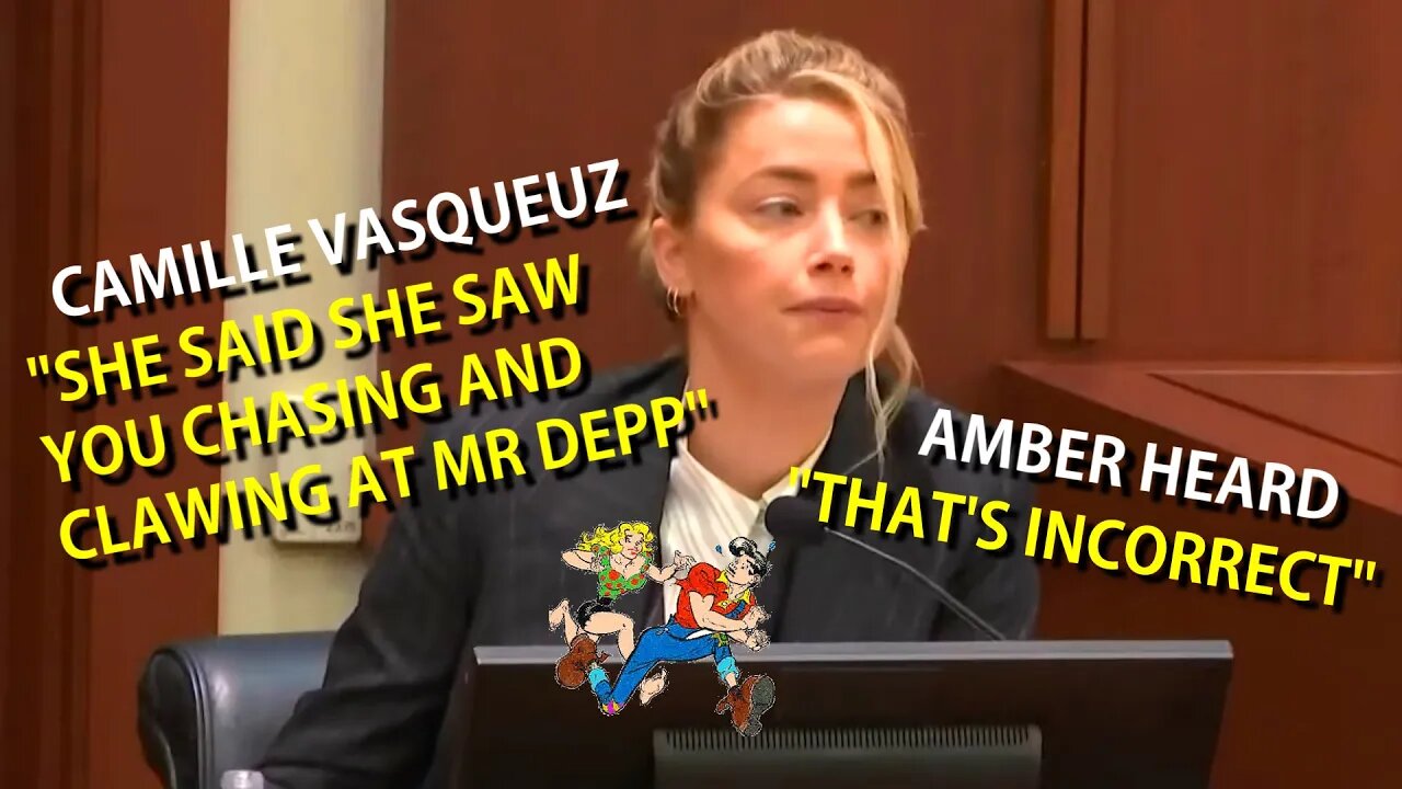 Amber Heard Seen Chasing CLAWING at Johnny Depp