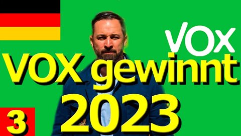 DEUTSCHE · VOX wird die Parlamentswahlen 2023 in Spanien gewinnen (Prognose 08.04.2022) || RESISTANCE ...-