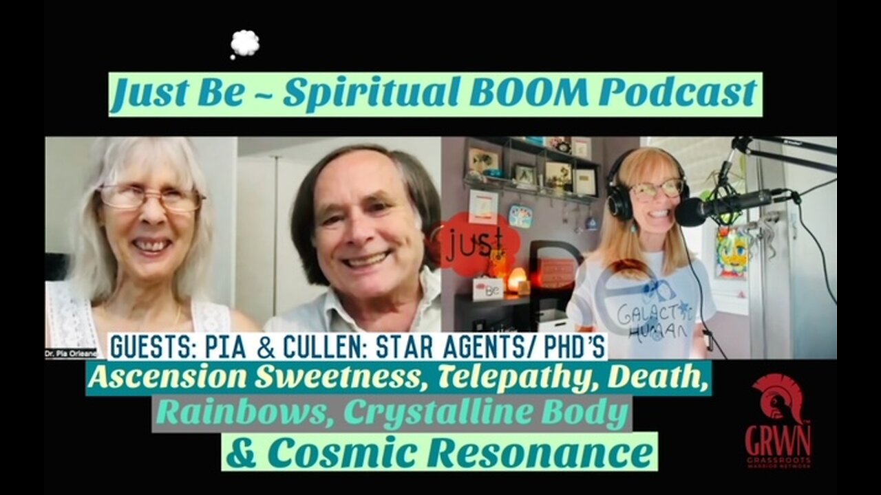 Just Be~SpBOOM: Pia & Cullen~Star Agents/PhD's: Death/Rainbows/Crystalline Body/Cosmic Resonance