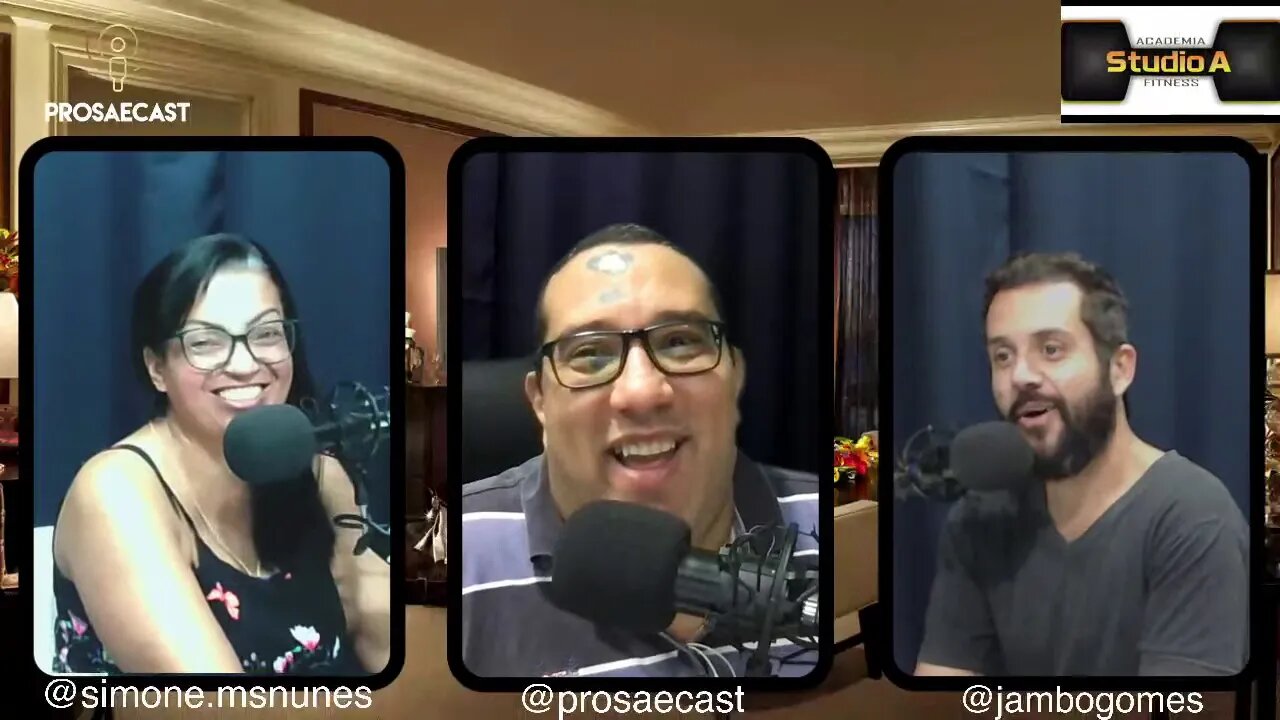 Prosa&Cast #055-p3 - com Turma do Prosaecast entrega dos fones de ouvido !