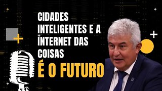 Cidades inteligentes e a Internet das coisas é o nosso futuro - Marcos Pontes - Flow.