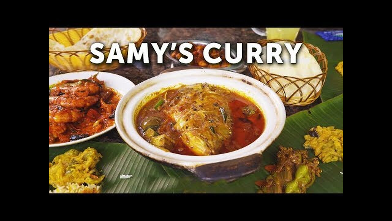 The Oldest and Most Authentic South Indian Restaurant in Singapore: Samy's Curry