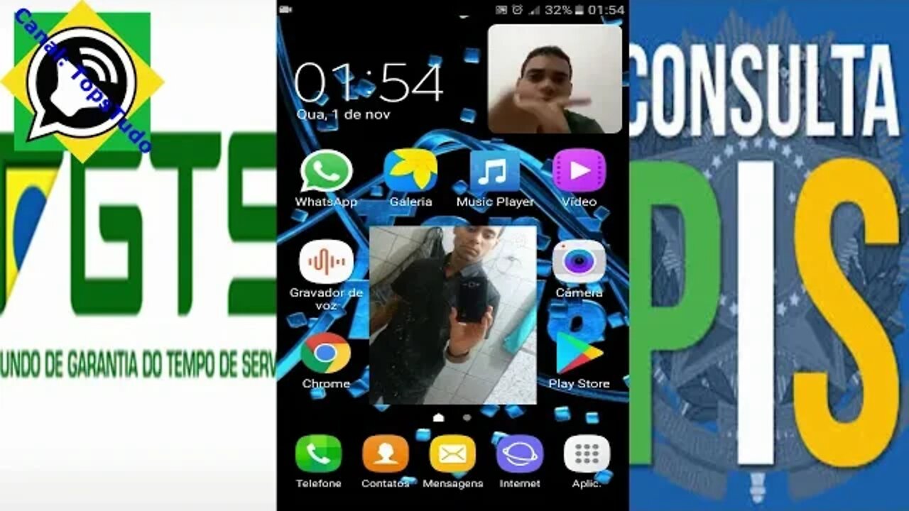 Como Consultar FGTS, PIS e PASEP Pelo App, no Celular